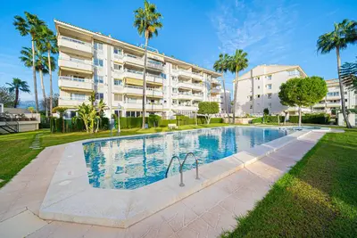 Image de Appartement 'Cal Albir Atico' avec piscine partagée, Wi-Fi et climatisation