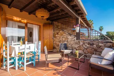 Image de Villa 'Porto Rotondo' avec vue sur la mer, Wi-Fi et climatisation