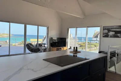 Image de Maison de la plage, maison neuve avec vue sur mer