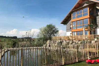 Image de Appartement 'Auf Dem Haldershof Og' avec vue sur les montagnes, terrasse privée et Wi-Fi