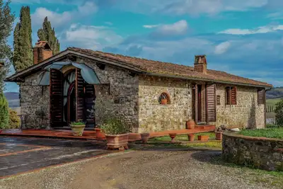 Spendid garden in Chianti