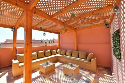 Image de Luxe Villa met Privézwembad & Dakterras – 4 Slaapkamers in Marrakech