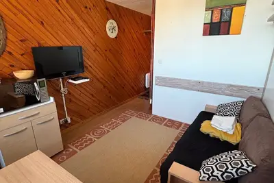 Image de Studio 4 pers au pied des pistes avec garage
