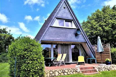 Image de Cozy tent roof house for up to 6 people, free Wlan, fenced property