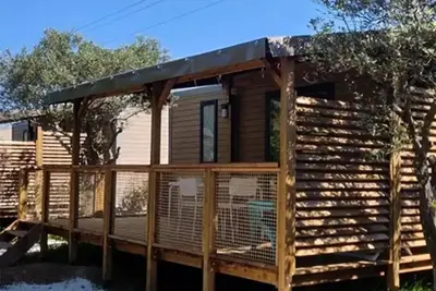 Image de Mobile home Verdon - 33 m² - 3 chambres + Tv + A/C 6 personnes
