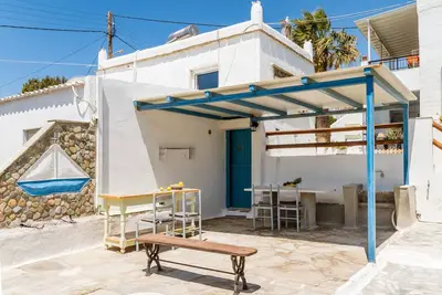 Image de Maison de vacances 'Porto Galinini' avec vue sur la mer, Wi-Fi et climatisation