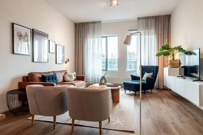 Image de Superbe appartement avec vue sur le port.