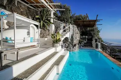 Image de Villa Ă Praiano avec 4 chambres Ă coucher, 8 couchages
