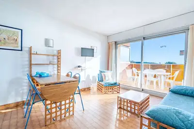Image de Studio confortable avec Wi-Fi pour 4 personnes Ă Roquebrune-Cap-Martin