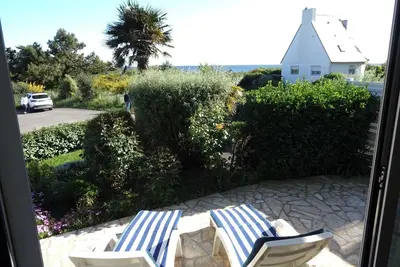 Image de Maison familiale rénovée à 100 m de la mer – Vue mer, jardin et terrasses