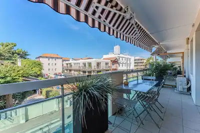 Image de Appartement les Jardins du Moulleau, proche plage et plein coeur du Moulleau