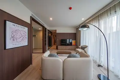 Image de 2-bedroom apartment in pleasant Bangkok with WiFi, Ac, fitness room