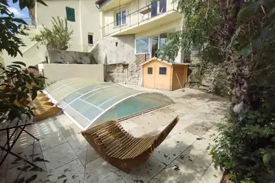 Image de Maison de vacances 'Très Belle Maison' avec vue sur les montagnes, balcon et Wi-Fi