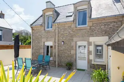 Image de Maison de vacances 'La Pince De Crabe À 300m De La Mer' avec terrasse privée
