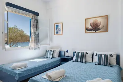 Image de Appartement \"Salonikia Studio No 3\" avec vue sur la mer, Wi-Fi et climatisation