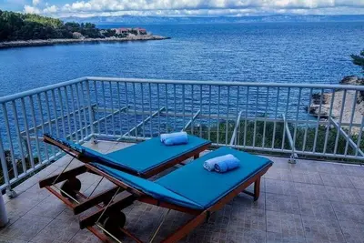 Image de Appartement de deux chambres prés de la plage Baie Bristva, Korcula (A-15205-a)