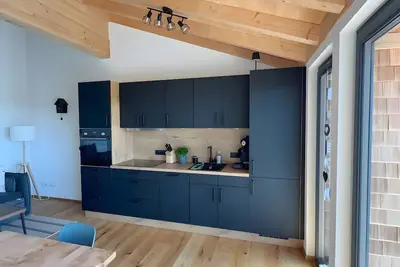 Image de Appartement \"Spatzennest\" avec vue sur les montagnes, balcon et Wi-Fi