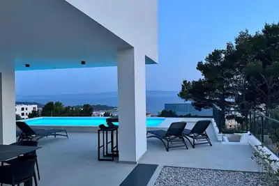 Image de New Villa Dado with Pool, sea view