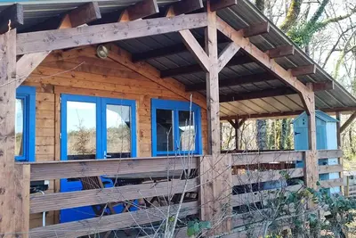 Image de 74 Chalet Les Bleuets 40m² Terrasse couverte + télévision + Lave vaisselle 4 personnes