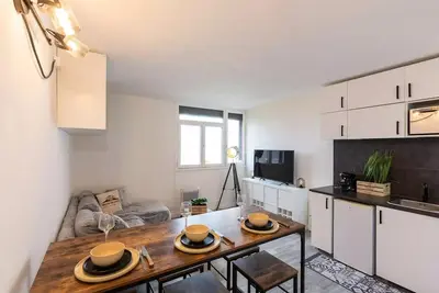 Image de Studio Renoviert Pistenfüße-Pla D'Adet-