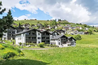 Image de Confortable appartement avec Wifi, piscine, Tv, patio, animaux admis, vue panoramique et parking