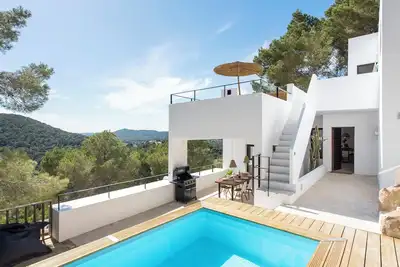 Image de Casa Zita Verde - Ibiza style villa, sea views & sunset BBQs