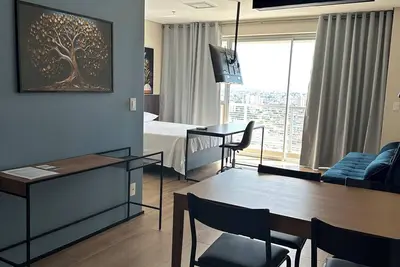 Image de Modern studio with amazing view and garage
