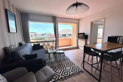 Image de Benodet  - Appartement T2, classé 3*, petite vue mer