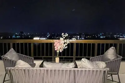 Image de apartment view of nile