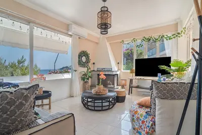 Image de Appartement 'Theodoros 1' avec vue sur la mer, Wi-Fi et climatisation