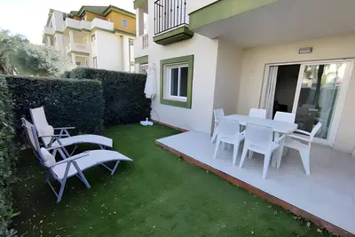 Image de Appartement \"La Fontana\" avec piscine privée, Wi-Fi et climatisation