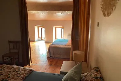 Image de Maison de vacances 'Les Bleuets' avec vue sur montagne et jardin privé