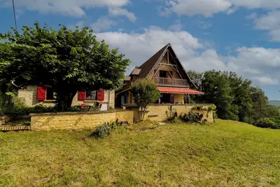 Image de Maison de vacances 'Panissal 6 Personnes' avec terrasse partagée, jardin partagé et Wi-Fi