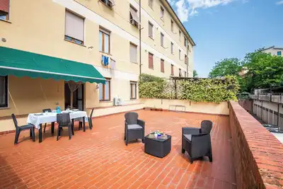 Image de Appartement 'La Casa Di Iliana- Sienne' avec terrasse privée, Wi-Fi et climatisation