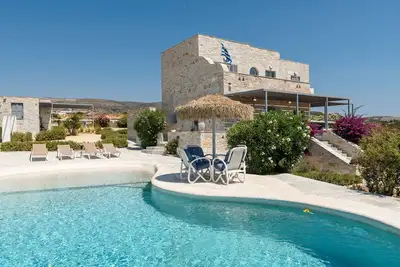 Image de Maison de vacances 'Aegean Seashell' avec vue sur la mer, Wi-Fi et climatisation