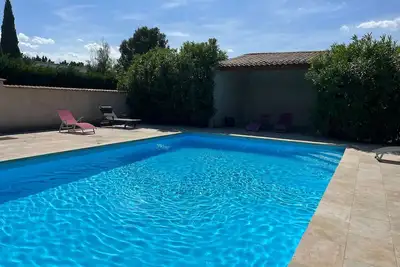 Image de Appartement 'Gîte Du Mas' avec piscine partagée, terrasse partagée et Wi-Fi