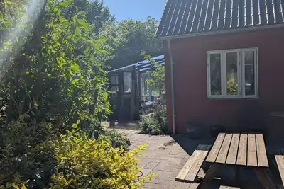 Image de Colorful home on a natural plot with its own small forest