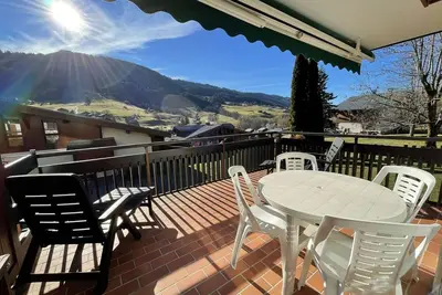 Image de Studio cabine Ă Praz-sur-Arly proche pistes avec parking