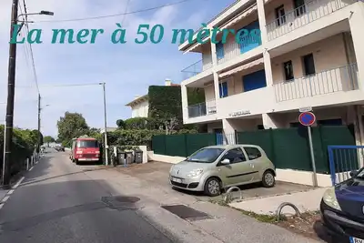 Image de Studio à 50 mètres de la plage de la Salis au Cap d'Antibes
