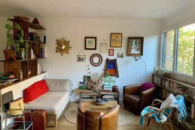 Image de Studio lumineux plein sud à 2min des Buttes Chaumont