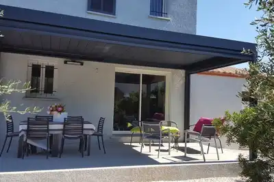 Image de Villa très agréable, calme, clim, wifi, véranda, Proximité mer 10 mn en voiture