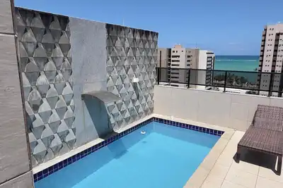 Image de Apartment 3 minutes from Jatiuca beach, 2 bedrooms, 2 air conditioning, swimming pool with views