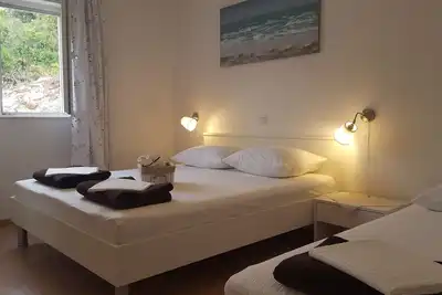 Image de Appartement de deux chambres avec air conditionné Luka Dubrava, Peljesac (A-24567-b)