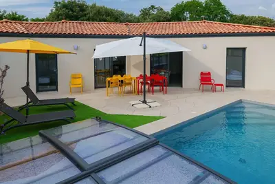 Image de Villa des Herondais - piscine - jardin - tout équipée - 8 personnes