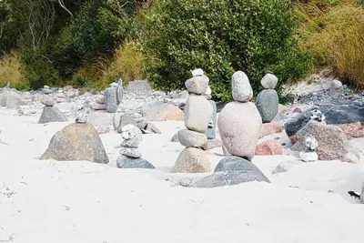 Image de Charming Villa Gustavia in Sassnitz with balcony - FeWo Königsstuhl - Villa