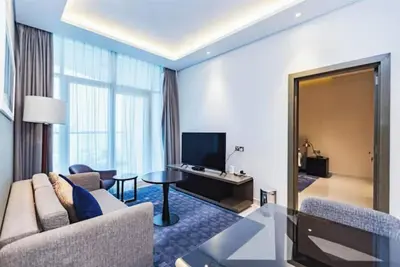 Image de Stylish 1br in Downtown Dubai | 1br w/ Pool & Gym