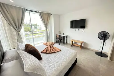 Image de Studio apartment on Centenario Avenue with pool