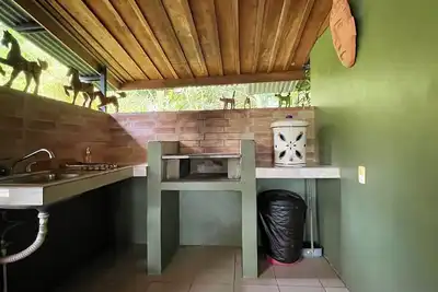 Image de Linda cabaña rústica en Sarapiqui de Heredia con piscina y wifi