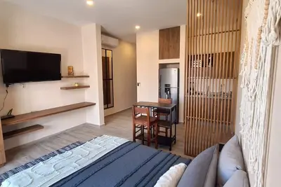 Image de Charming La Perla studio in wonderful Tulum with pool, fitness room, WiFi, Ac