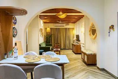 Image de 2bhk Cozy Bohemian apartment this offers relaxed and artistic vibe